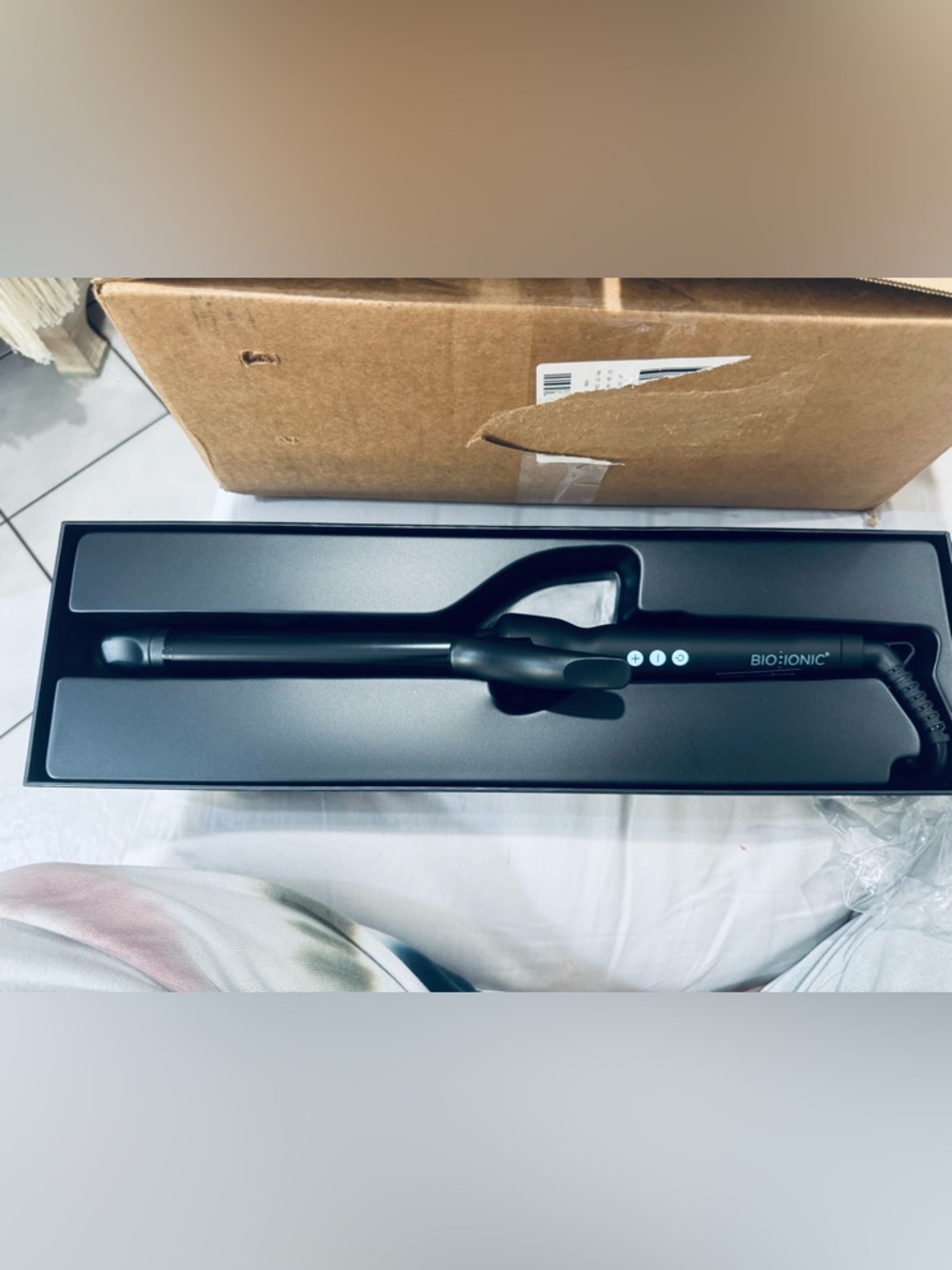 Bio lonic Long Barrel Curling Iron 1 INCH New in Box - Picture 7 of 8